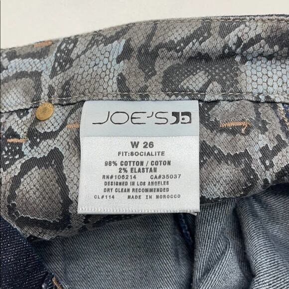 JOES JEANS Womens 26 Crop Blue Jeans - Picture 5 of 7